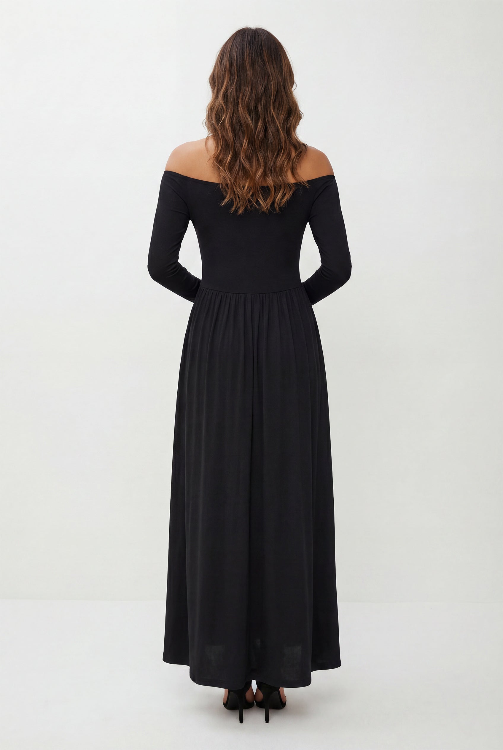 Chicovar Women's Off-Shoulder Spring Maxi Dress